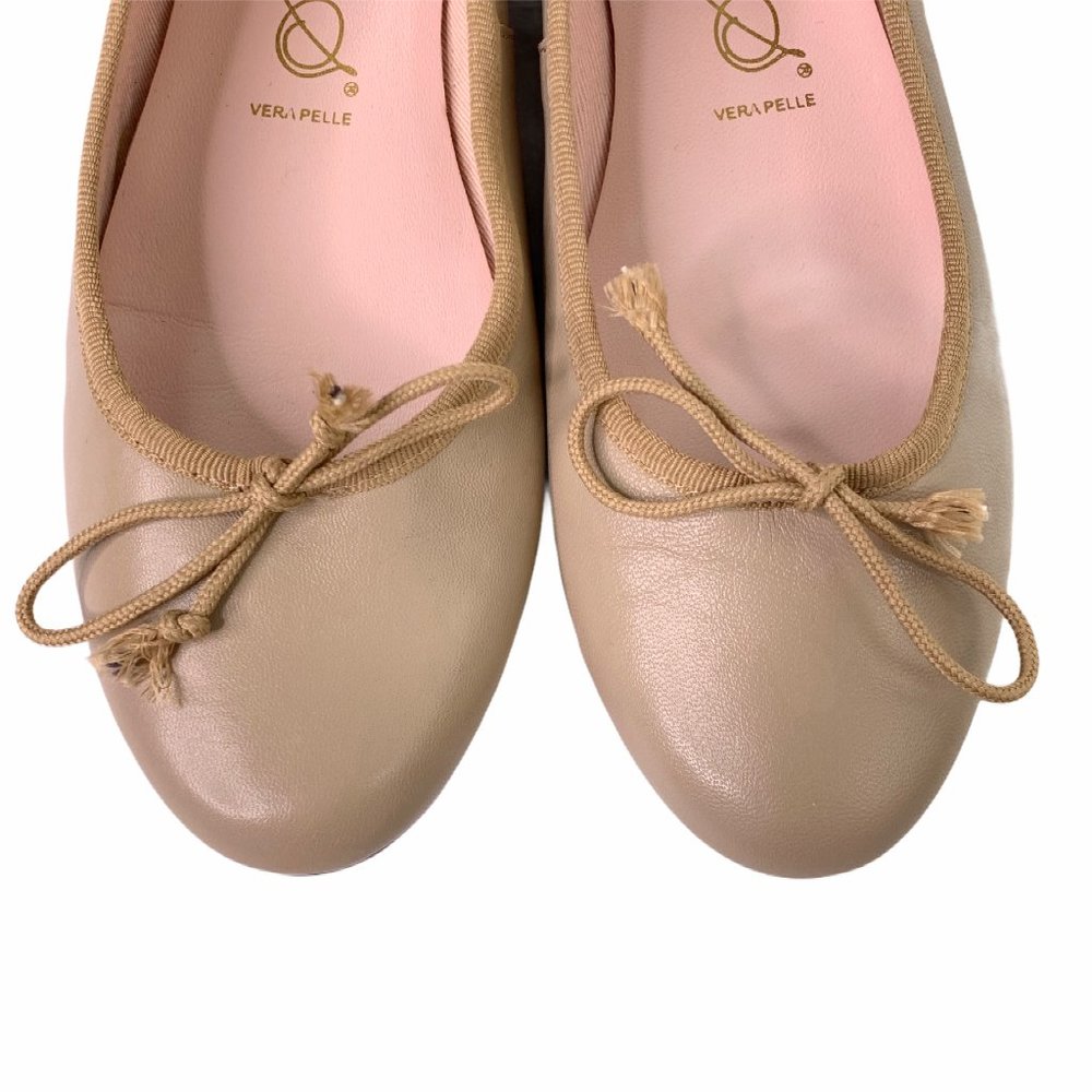 Bailarina by SKA Ballet Flats Driving Shoes Tan Be - Picture 8 of 11